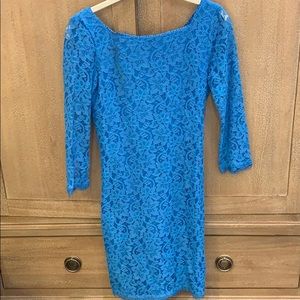 Diane von Furstenberg Zarita Lace Dress XS